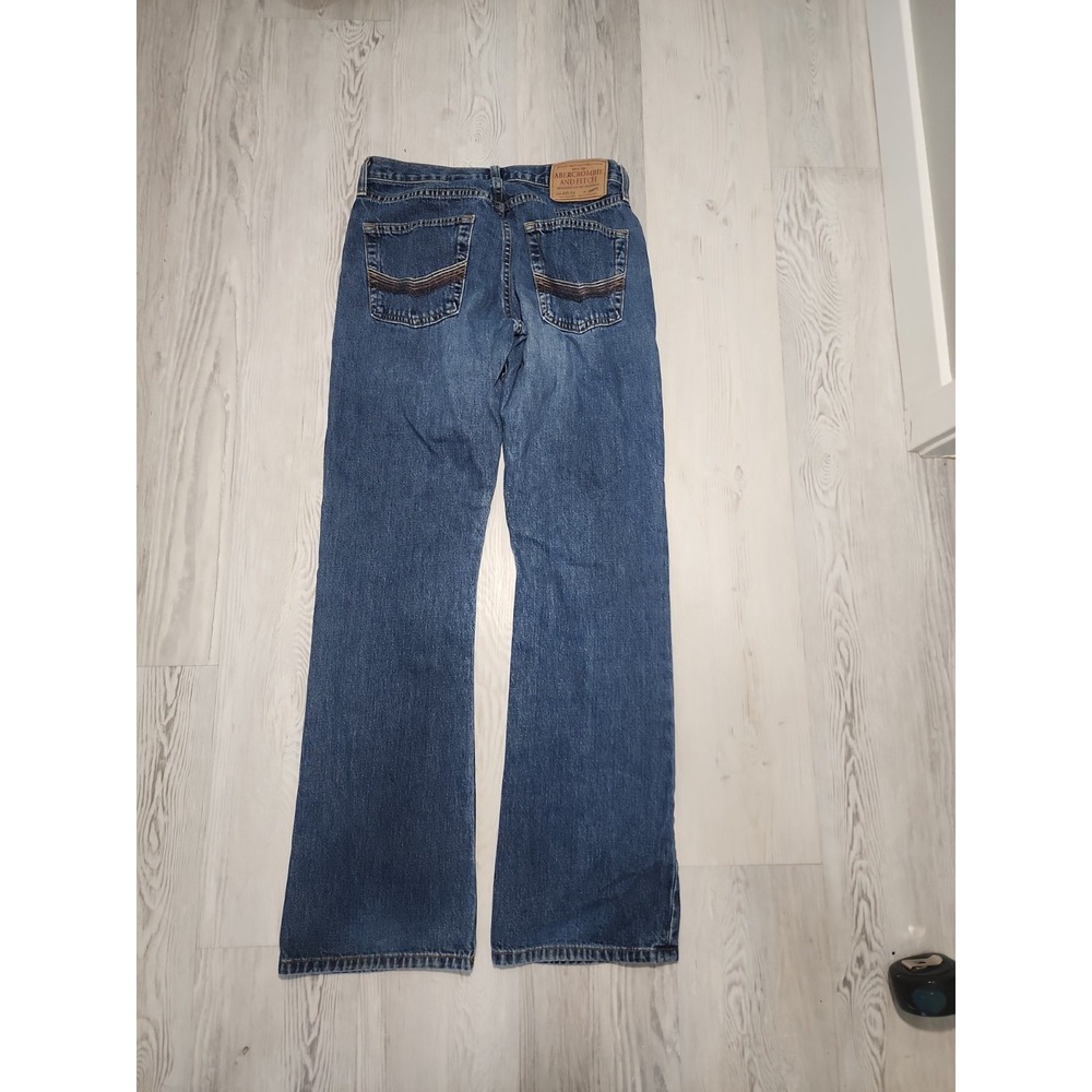 Vintage Abercrombie Made In USA Men's 28x32 Button Fly Denim Jeans - Picture 2 of 9